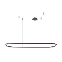 NOWOŚĆ AZ5057 AZZARDO lampa wisząca ELENA 150 DIMM      czarna  King Home