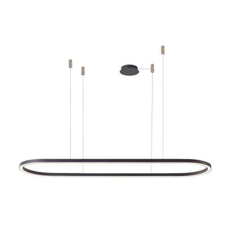 NOWOŚĆ AZ5057 AZZARDO lampa wisząca ELENA 150 DIMM      czarna  King Home