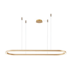 NOWOŚĆ AZ5056 AZZARDO lampa wisząca ELENA 120 DIMM      złota  King Home