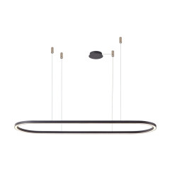 NOWOŚĆ AZ5055 AZZARDO lampa wisząca ELENA 120 DIMM      czarna  King Home