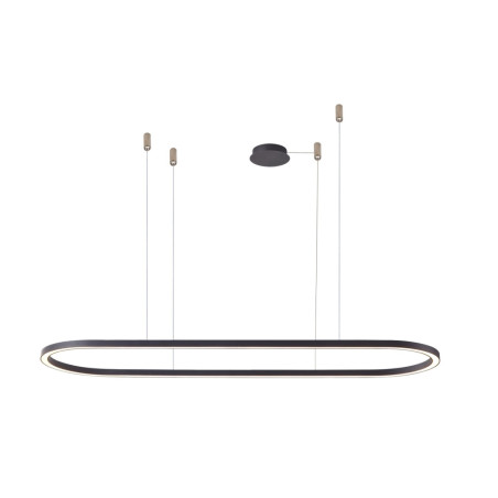 NOWOŚĆ AZ5055 AZZARDO lampa wisząca ELENA 120 DIMM      czarna  King Home