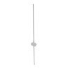 NOWOŚĆ AZ5689 AZZARDO lampa ścienna GRAZIANO WALL 100   biała  King Home
