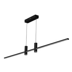 NOWOŚĆ AZ5447 AZZARDO lampa wisząca GERARDO CCT DIMM    z pilotem czarna  King Home