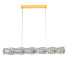 NOWOŚĆ AZ6479 AZZARDO lampa wisząca FLORENCE 3000K      DIMM złota  King Home