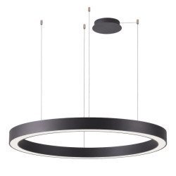 NOWOŚĆ AZ5050 AZZARDO lampa wisząca MARCO 100 CCT       z pilotem czarna  King Home