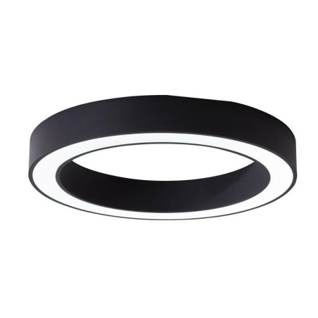 NOWOŚĆ AZ5032 AZZARDO lampa sufitowa / plafon MARCO     TOP 60 CCT z pilotem czarna  King Home
