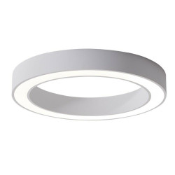 NOWOŚĆ AZ5034 AZZARDO lampa sufitowa / plafon MARCO     TOP 80 CCT z pilotem biała  King Home