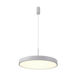NOWOŚĆ AZ5087 AZZARDO lampa wisząca MARCELLO 40 CCT     z pilotem biała  King Home
