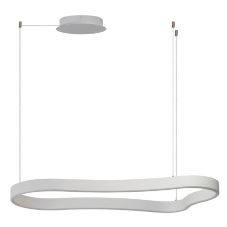 NOWOŚĆ AZ6753 AZZARDO lampa wisząca MIRABELLA 120       3000K DIMM biała  King Home