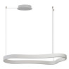 NOWOŚĆ AZ6753 AZZARDO lampa wisząca MIRABELLA 120       3000K DIMM biała  King Home