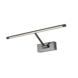 NOWOŚĆ AZ2647 AZZARDO lampa ścienna MONALISA 46         chromowana / czarna  King Home