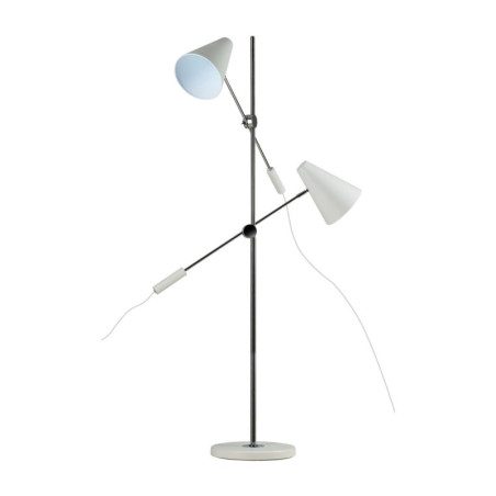 NOWOŚĆ AZ2863 AZZARDO lampa podłogowa KAJA biała  King Home