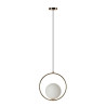 NOWOŚĆ AZ4983 AZZARDO lampa wisząca JUMBO 1 złota  King Home