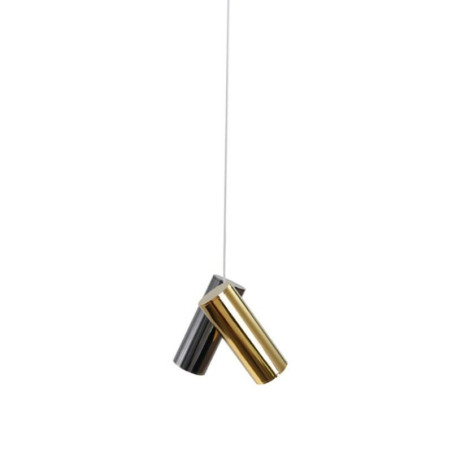 NOWOŚĆ AZ6212 AZZARDO lampa wisząca JADE 2 czarna /     złota  King Home