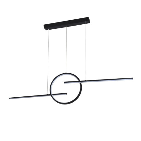 NOWOŚĆ AZ5257 AZZARDO lampa wisząca LAUREN 3-STEP DIMM  czarna  King Home