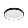 NOWOŚĆ AZ5075 AZZARDO lampa sufitowa / plafon ANTONIO   TOP 81 CCT z pilotem czarna  King Home
