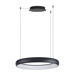 NOWOŚĆ AZ5060 AZZARDO lampa wisząca ANTONIO 41 CCT      z pilotem czarna  King Home
