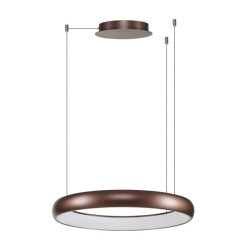 NOWOŚĆ AZ5059 AZZARDO lampa wisząca ANTONIO 41 CCT      z pilotem brązowa  King Home