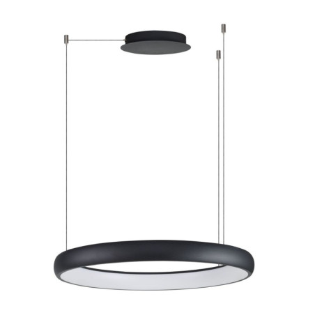 NOWOŚĆ  AZ5066 AZZARDO lampa wisząca ANTONIO 81 CCT      z pilotem czarna  King Home