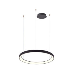 NOWOŚĆ AZ5016 AZZARDO lampa wisząca AGNES 48 DIMM CCT   SWITCH czarna  King Home