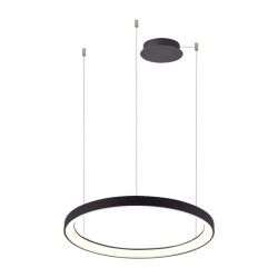 NOWOŚĆ AZ5019 AZZARDO lampa wisząca AGNES 58 DIMM CCT   SWITCH czarna  King Home