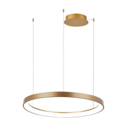 NOWOŚĆ AZ5020 AZZARDO lampa wisząca AGNES 58 DIMM CCT   SWITCH złota  King Home