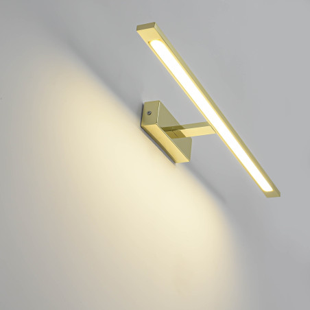 NOWOŚĆ Isla kinkiet złoty duży z IP44 3000K Light Prestige