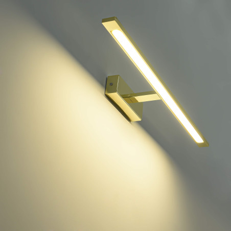 NOWOŚĆ Isla kinkiet złoty duży z IP44 3000K Light Prestige