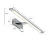 NOWOŚĆ Isla kinkiet chrom duży z IP44 3000K Light Prestige