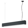 NOWOŚĆ Ibros wiszący czarny średni 18W 3000K IP20 Light Prestige