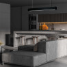 NOWOŚĆ Ibros wiszący czarny duży 24W 4000K IP20 Light Prestige