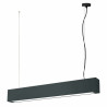 NOWOŚĆ Ibros wiszący czarny średni 18W 4000K IP20 Light Prestige