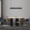 NOWOŚĆ Ibros wiszący czarny średni 18W 4000K IP20 Light Prestige
