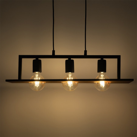 NOWOŚĆ MLP2848 Lampa wisząca BERGEN 3xE27 Milagro