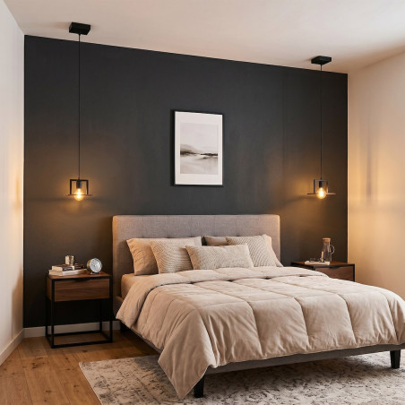 NOWOŚĆ MLP2847 Lampa wisząca BERGEN 1xE27 Milagro