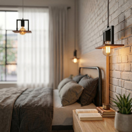 NOWOŚĆ MLP2847 Lampa wisząca BERGEN 1xE27 Milagro