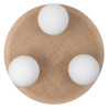NOWOŚĆ MLP0227 Lampa sufitowa Carter 3xE14 Natural Milagro