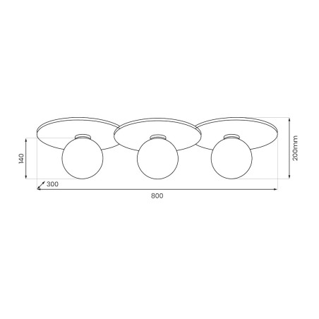 NOWOŚĆ MLP0228 Lampa sufitowa Carter 3xE14 Biały + Natural Milagro