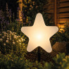 NOWOŚĆ EKO0266 Gwiazda Ogrodowa Star 30cm 1xE27 IP44 Biały Milagro