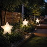 NOWOŚĆ EKO0267 Gwiazda Ogrodowa Star 50cm 1xE27 IP44 Biały Milagro