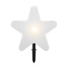 NOWOŚĆ EKO0267 Gwiazda Ogrodowa Star 50cm 1xE27 IP44 Biały Milagro