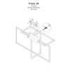 NOWOŚĆ Lampa wisząca Frame czarna LED 3000K Light Prestige