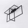 NOWOŚĆ Lampa wisząca Frame czarna LED 3000K Light Prestige