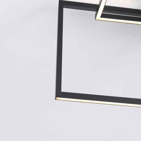 NOWOŚĆ Lampa wisząca Frame czarna LED 3000K Light Prestige