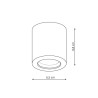 NOWOŚĆ Faro oprawa natynkowa chrom IP65 1xGU10 Light Prestige