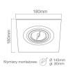 NOWOŚĆ Faro I BiancoOR83385 Open Design