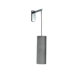 NOWOŚĆ AZ2613 AZZARDO lampa ścienna ALMERIA szara  King Home