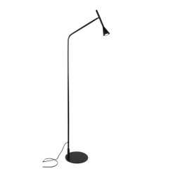 NOWOŚĆ AZ5623 AZZARDO lampa podłogowa CYGNUS czarna  King Home