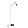 NOWOŚĆ AZ5623 AZZARDO lampa podłogowa CYGNUS czarna  King Home
