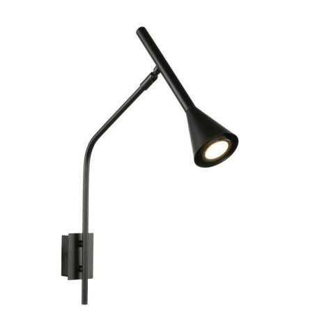 NOWOŚĆ AZ5624 AZZARDO lampa ścienna CYGNUS czarna  King Home